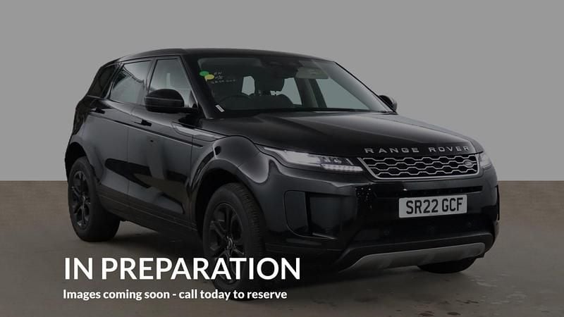 Black Used 2022 Land Rover Range Rover evoque S Estate | £21,720 (Good price) - Image 1/4