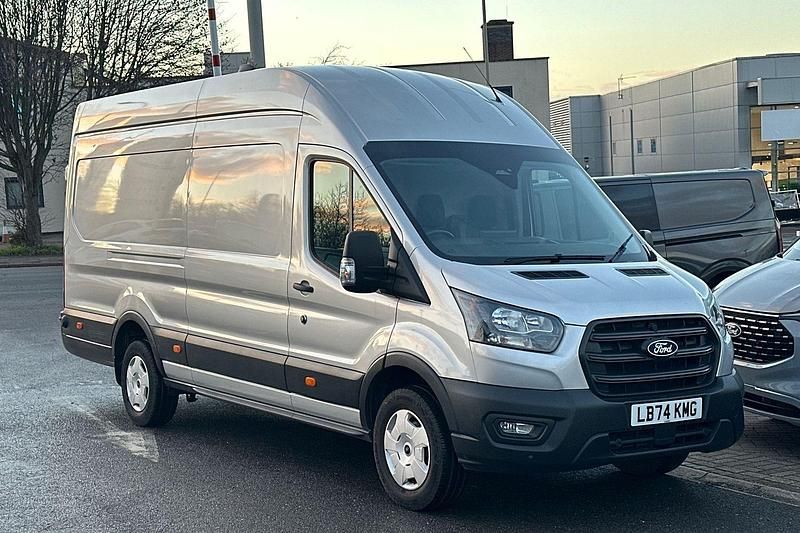 Used Ford Transit 130 HP (95 kW) 2024 Moondust silver (metallic paint)