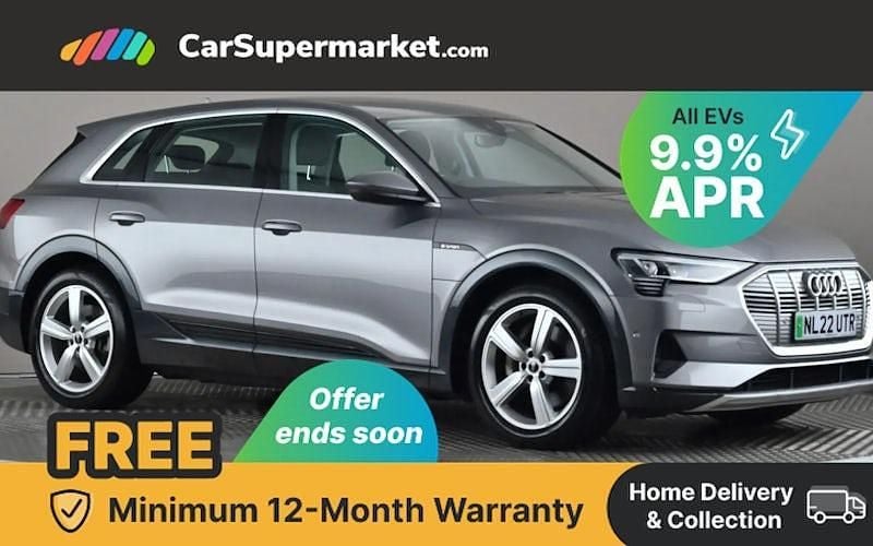 Grey Used 2022 Audi e-tron SUV | £19,176 (Good price) - Image 1/4
