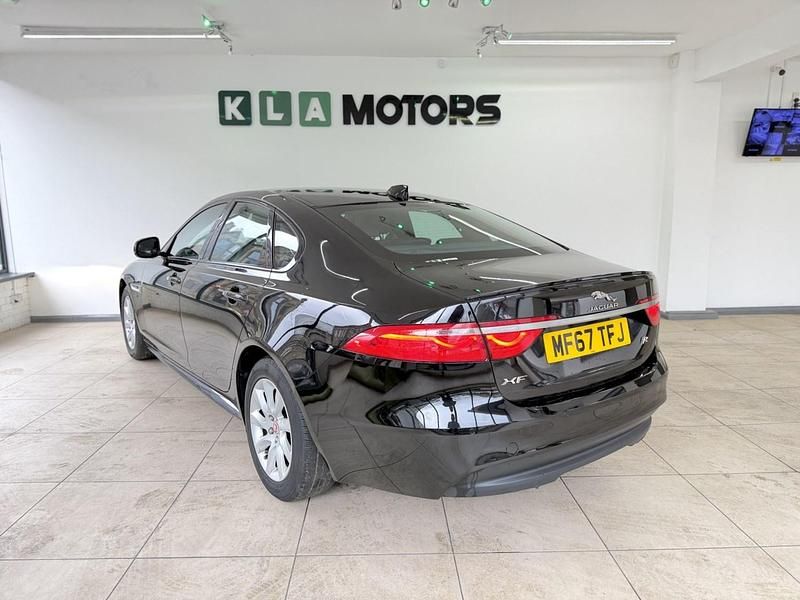 Used Jaguar XF R-Sport 163 HP (119 kW) 2018 Black Sedan