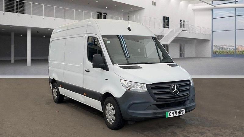 White Used 2021 Mercedes E-Sprinter Progressive Van | £12,990 (A bit pricey) - Image 1/4