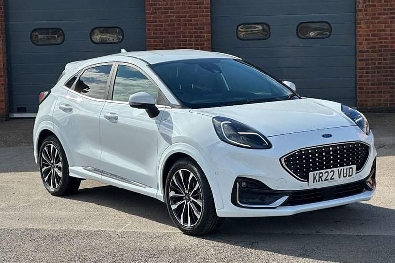Black Used 2022 Ford Puma ST-Line SUV | £15,495 (Fair price) - Image 1/2