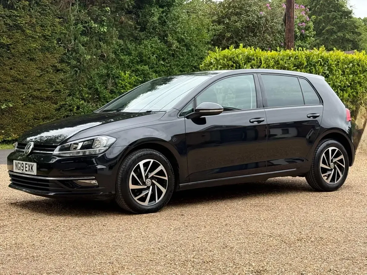 Used VW Golf VII Match 115 HP (84 kW) 2019 Black Hatchback