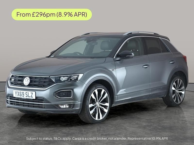 Grey Used 2019 VW T-Roc R-line SUV | £18,260 (Fair price) - Image 1/2