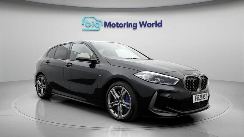 Used BMW M135 302 HP (222 kW) 2021 Black Hatchback