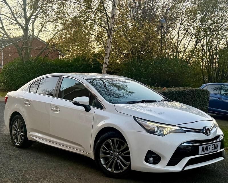 White Used 2017 Toyota Avensis Business Edition Sedan | £4,450 (Fair price) - Image 1/4