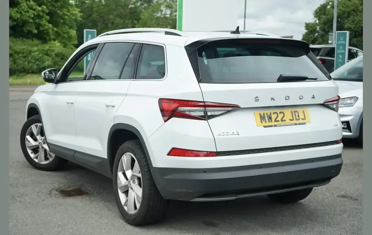 Used Skoda Kodiaq SE L 187 HP (137 kW) 2022 White SUV