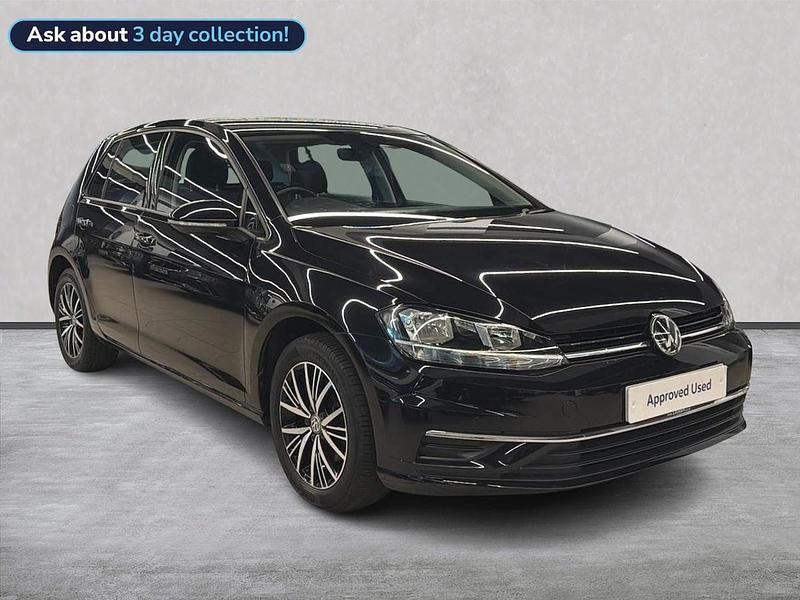 Used VW Golf VII SE 2018 Black Hatchback