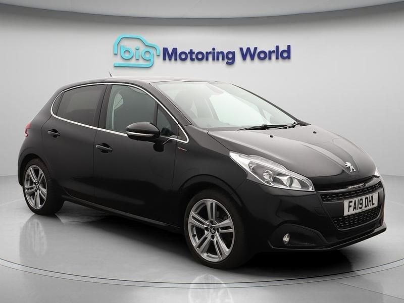 Black Used 2019 Peugeot 208 GT-line Hatchback | £8,600 (Super price) - Image 1/4