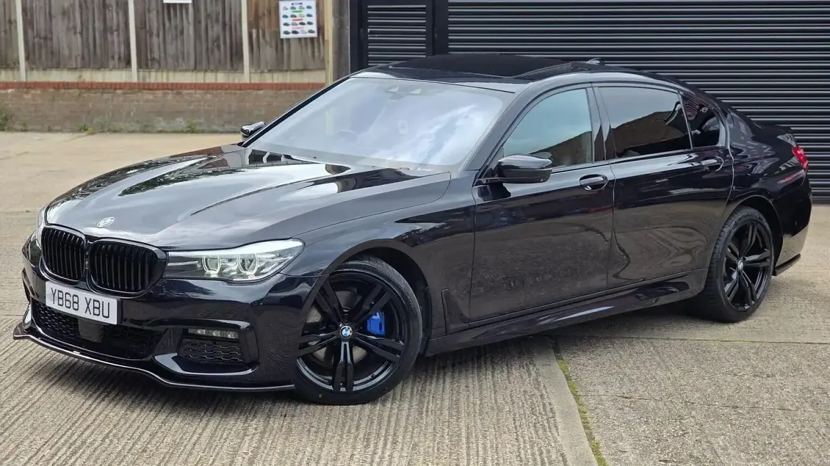 Used BMW 730L M Sport 2018 Black Sedan