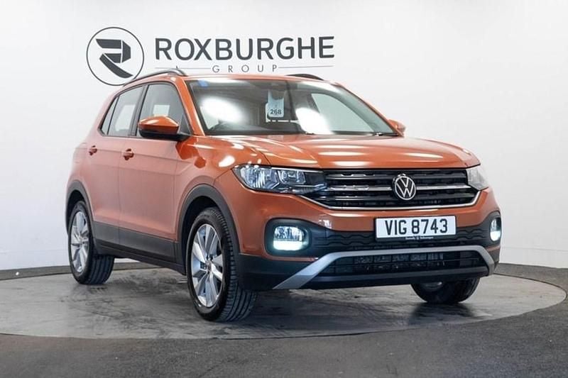 Orange Used 2022 VW T-Cross SE SUV | £12,750 (Good price) - Image 1/1
