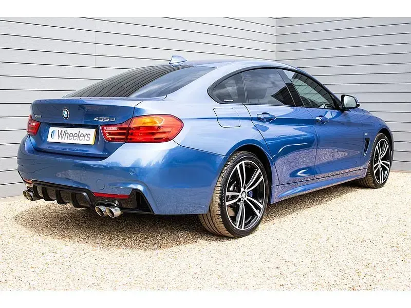 Used BMW 435 M Sport 313 HP (230 kW) 2015 Estoril blue Coupe