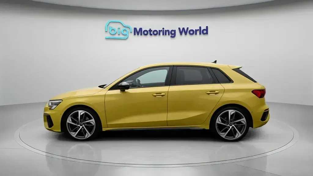 Used Audi A3 Sportback S-Line 150 HP (110 kW) 2021 Yellow Hatchback