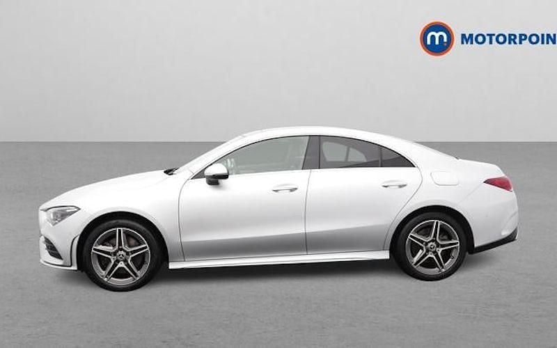 Used Mercedes CLA250e AMG Line Premium Plus 218 HP (160 kW) 2021 Silver Sedan