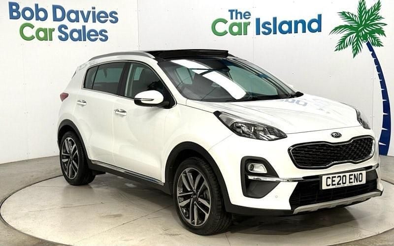 White Used 2020 Kia Sportage SUV | £16,200 (A bit pricey) - Image 1/4