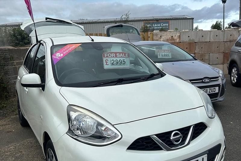 White Used 2013 Nissan Micra S Hatchback | £2,995 (Good price) - Image 1/1