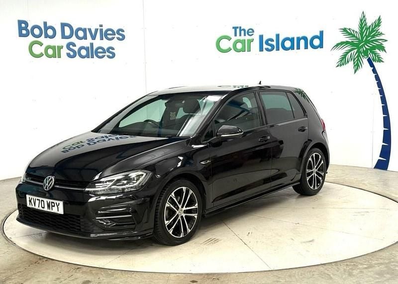 Used VW Golf VII R-line Edition 150 HP (110 kW) 2020 Black Hatchback