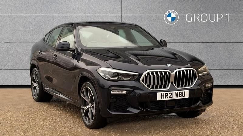 Used BMW X6 M Sport 340 HP (250 kW) 2021 Black SUV