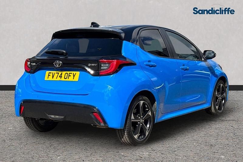 Used Toyota Yaris Hybrid Edition 2024 Blue Hatchback