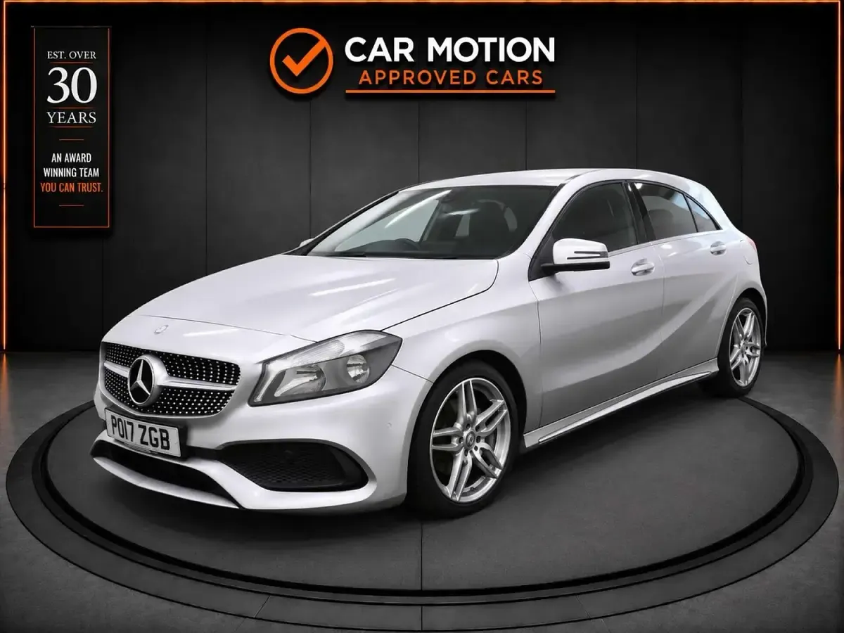 Used Mercedes A180 AMG line 2017 Silver Hatchback
