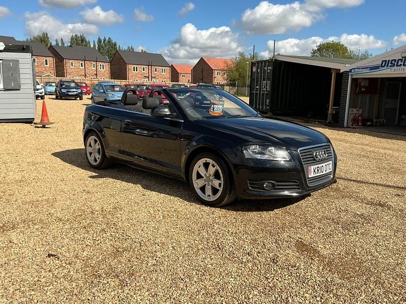 Used Audi A3 Cabriolet Sport 2010 Black Cabriolet