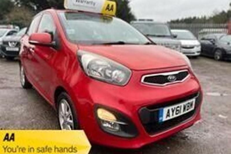 Used Kia Picanto 85 HP (62 kW) 2011 Red Hatchback