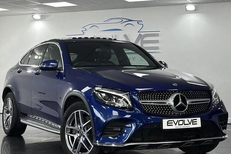 Blue Used 2019 Mercedes GLC250 AMG Line Premium Coupe | £24,795 (Fair price) - Image 1/1