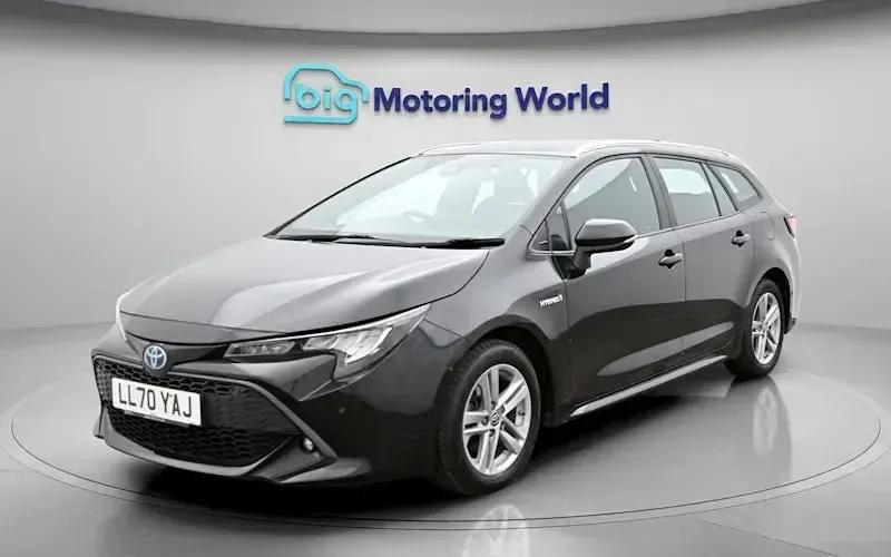 Second-hand Toyota Corolla 122 CP (89 kW) 2021 Negru Break