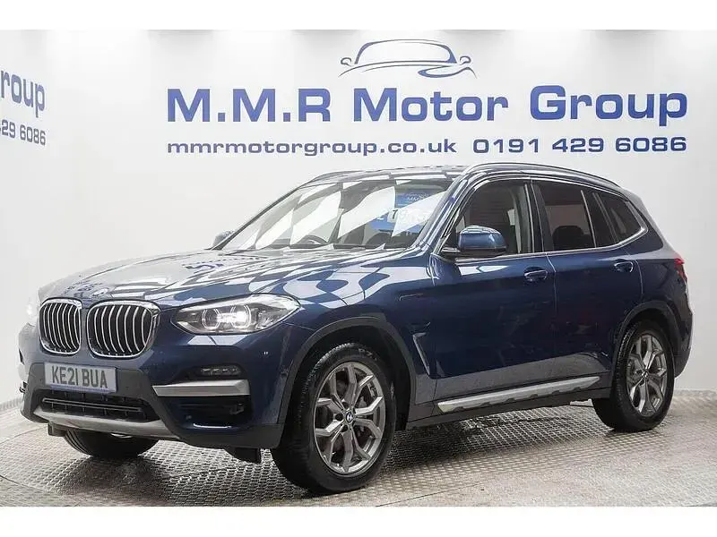 Used BMW X3 xLine 292 HP (214 kW) 2021 Blue SUV