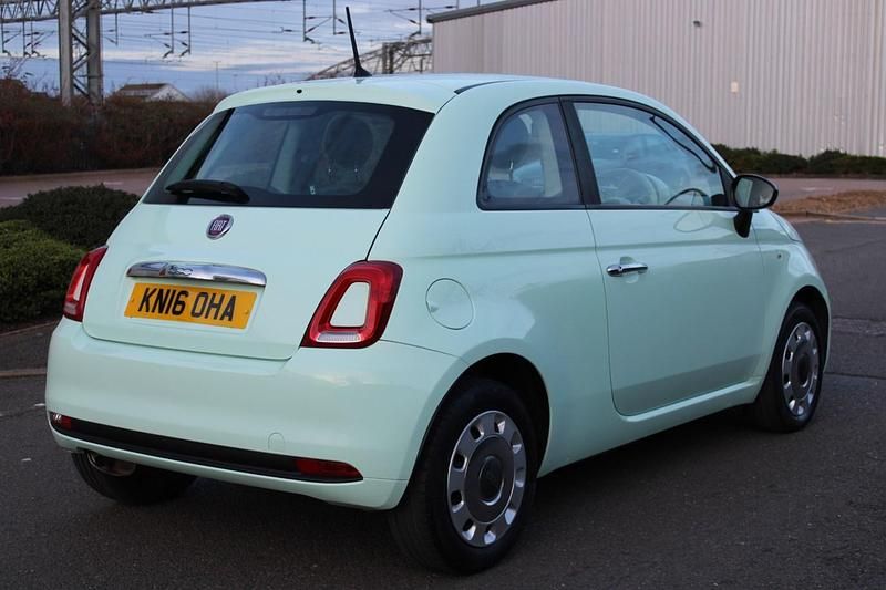 Used Fiat 500 Pop 69 HP (50 kW) 2015 Green Hatchback