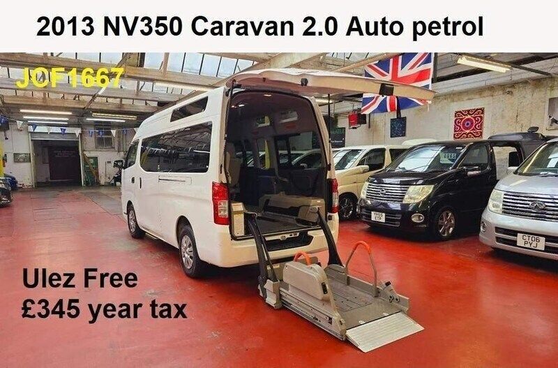 White Used 2013 Nissan Elgrand MPV | £13,895 (Expensive) - Image 1/4