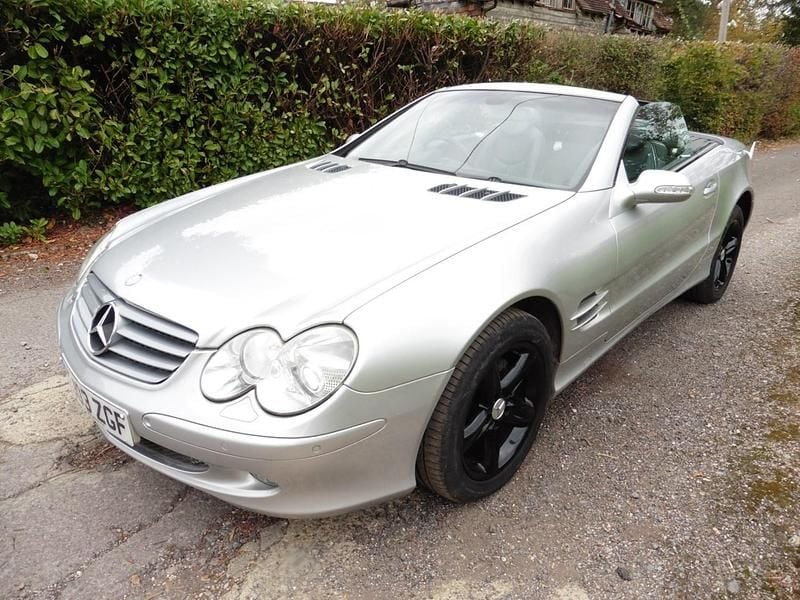 Silver Used 2003 Mercedes SL350 Cabriolet | £2,975 - Image 1/4