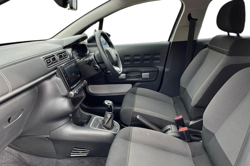 Platinum grey Used 2023 Citroën C3 PureTech Hatchback | £11,590 (Fair price) - Image 1/3