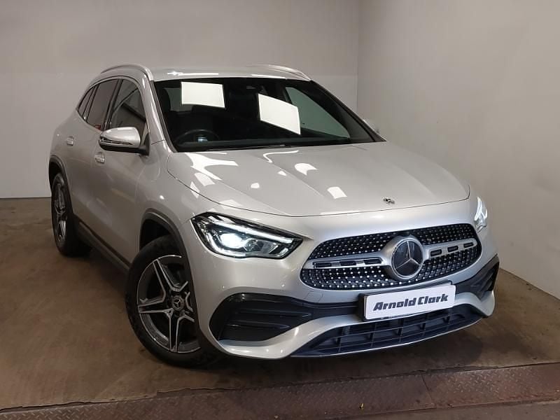 Silver Used 2021 Mercedes GLA200 AMG line SUV | £22,998 (Fair price) - Image 1/4