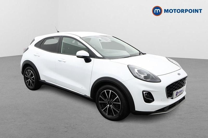 White Used 2021 Ford Puma Gen-E Titanium Hatchback | £14,199 (Good price) - Image 1/4