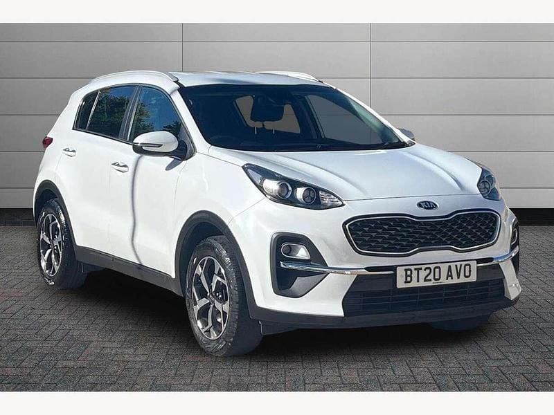 White Used 2020 Kia Sportage 2 SUV | £13,695 (Fair price) - Image 1/2