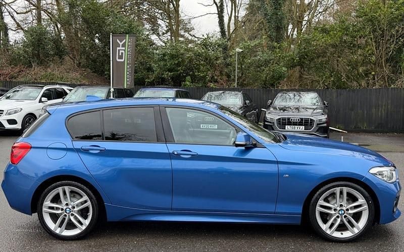 Used BMW 120 M Sport 190 HP (139 kW) 2017 Blue Hatchback