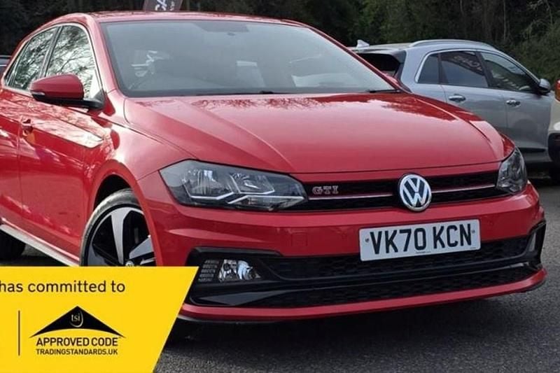 Used VW Polo GTI 200 HP (147 kW) 2020 Red Hatchback