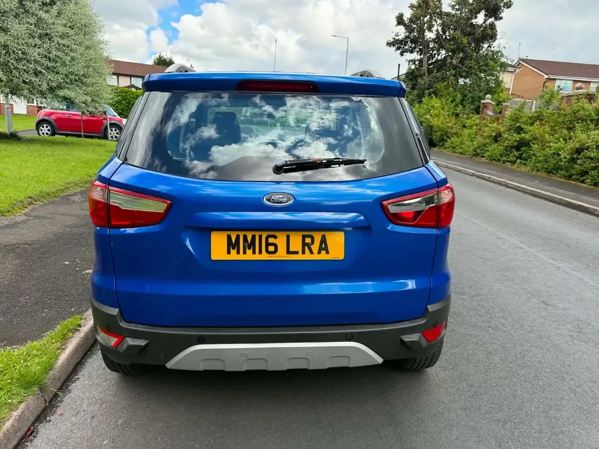 Used Ford Ecosport Titanium 2016 Blue SUV