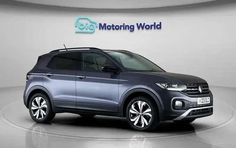 Used VW T-Cross Black Edition 110 HP (80 kW) 2023 Grey SUV