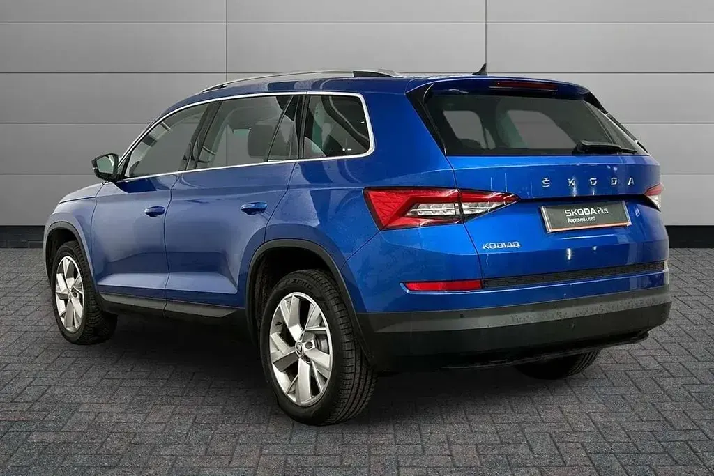 Used Skoda Kodiaq 150 HP (110 kW) 2020 Blue SUV
