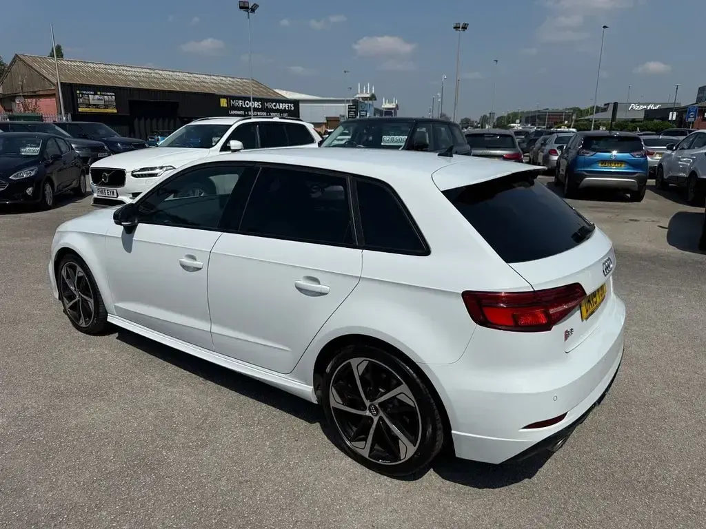 Used Audi S3 Sportback Black Edition 2019 White Hatchback