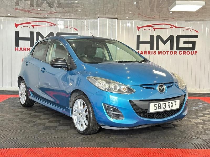 Begagnad Mazda 2 2013 Blå Halvkombi