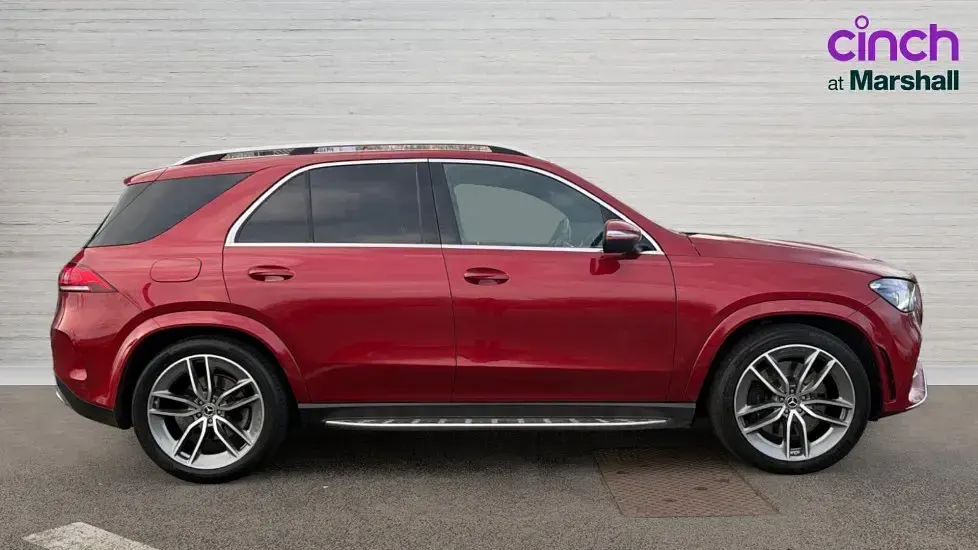 Used Mercedes GLE450 AMG line 367 HP (269 kW) 2020 Red SUV