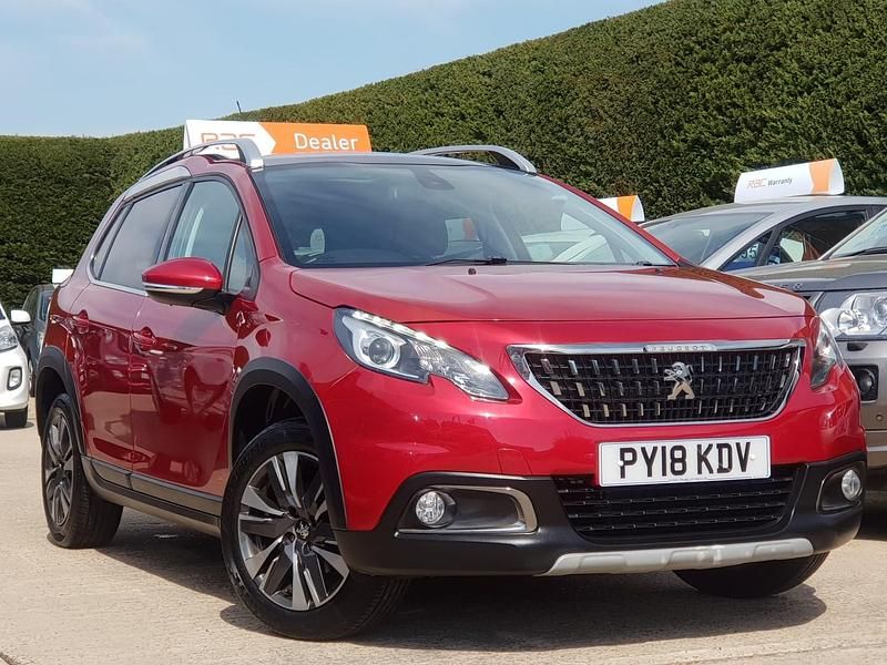 Red Used 2018 Peugeot 2008 Allure Premium SUV | £9,995 (Expensive) - Image 1/4