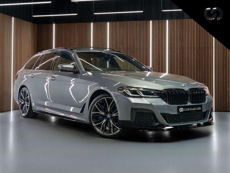Grey Used 2022 BMW 520 M Sport Estate | £29,995 (A bit pricey) - Image 1/4