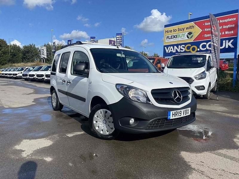 White Used 2019 Mercedes Citan 109 Estate | £10,995 (Expensive) - Image 1/4