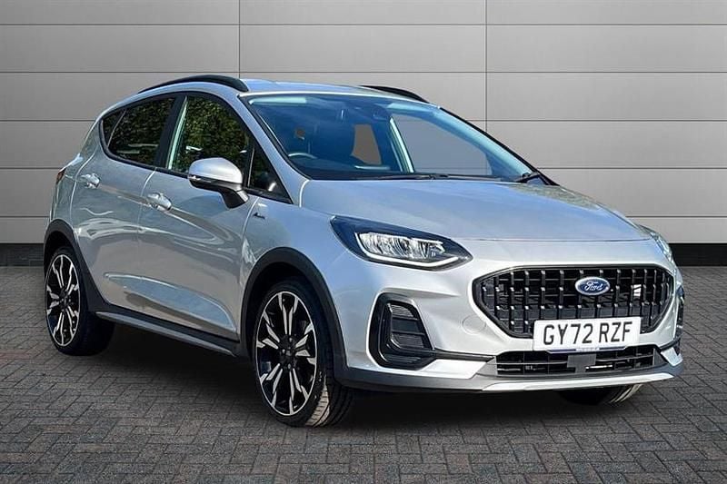 Moondust silver Used 2022 Ford Fiesta Active X Hatchback | £17,350 - Image 1/3