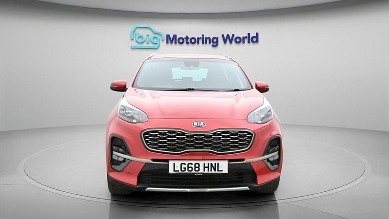Used Kia Sportage GT-Line 134 HP (98 kW) 2018 Red SUV