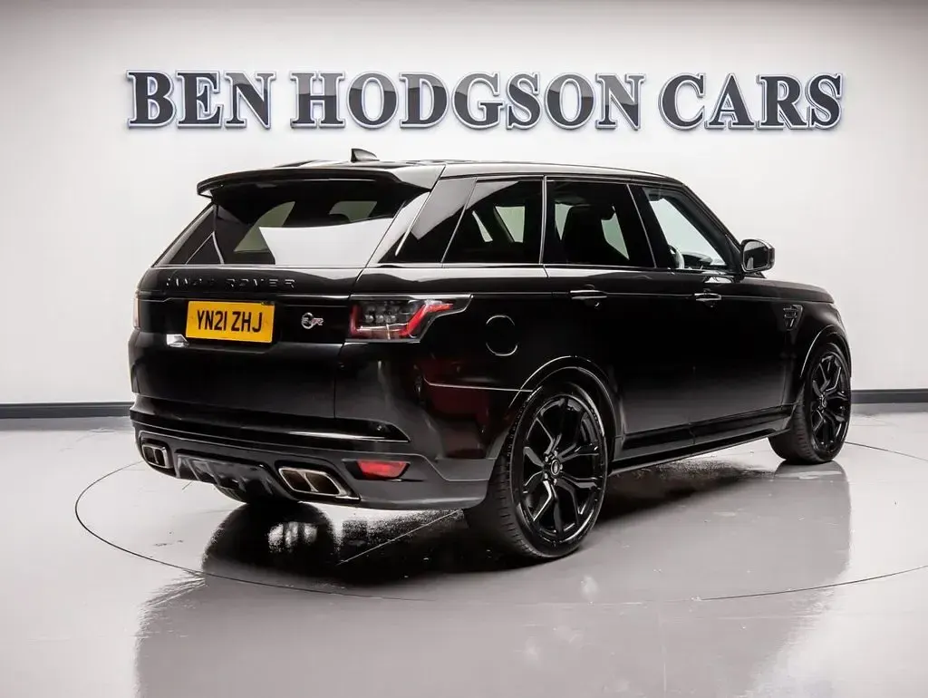 Used Land Rover Range Rover Sport SVR 575 HP (422 kW) 2021 Black SUV